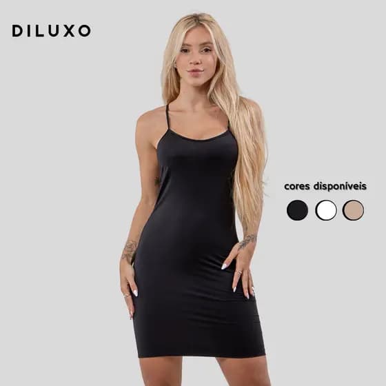Vestido Alcinha Feminino Segunda Pele Confortável