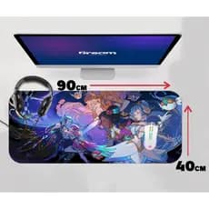 Mouse Pad Gamer Guardiãs Estelares League of Legends LOL Extra Grande 90x40 70x30 60x40 Personalizado borda costurada mousepad Star Guardian jinx ahri kai'sa lux senna