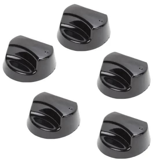 Kit 5 Botões Manipulo P/ Forno / Fogão Esmaltec Bali