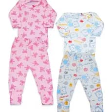 Conjunto 2 peças Body Bebê Infantil e Mijão Estampado Menino e Menina