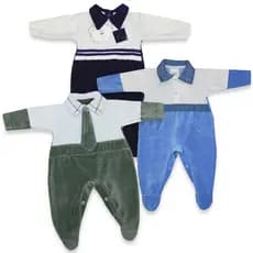 Macacão Bebê Plush Menino Confort Pietro