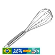 Fue Batedor de Ovos Clara Massa Fue Inox Reforçado 29.5cm