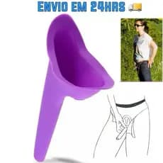 Kit de Funil Urinol Mictorio Pipix Mijador Fazer Xixi em Pé pra mulheres Prático Higienico