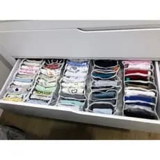 Kit com 18 Colmeias Organizadoras para Calcinhas, Cuecas e Meias (12x 40x10)