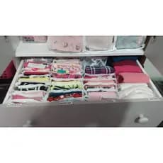 Kit com 10 Colmeias Organizadoras para Calcinhas, Cuecas e Meias (12x40x10)