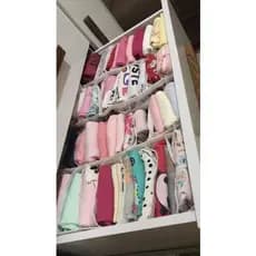 Kit de 20 Colmeias Organizadoras Super-Resistentes para Calcinhas, Cuecas e Meias (12cm x 40cm x 10cm)