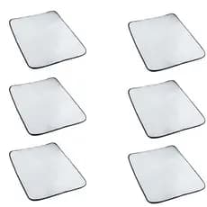 Kit com 06 Tapetes Higiênico Lavável para Pets - Tamanho P (45cm x 45cm)