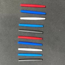 Par de Borracha Várias Cores Para Armação Oculos Descanso Molinha Lupa Molinha