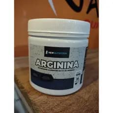 Arginina L-Arginina em Pó 120g NewNutrition Suplemento Aminoácido