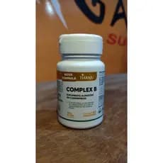 Complexo B Tiaraju 60 Comprimidos Vitaminas B1 B2 B3 B5 B6 B7 B9 B12 Suplemento Alimentar