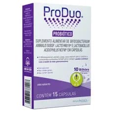 ProDuo Probiótico Tiaraju L. acidophilus + B. lactis 15 Cápsulas