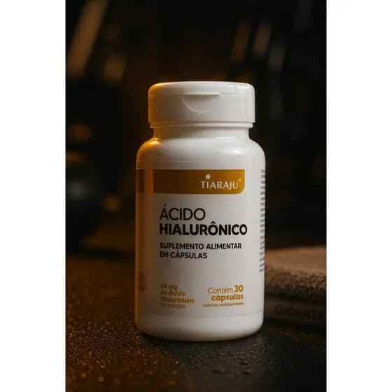 Ácido Hialurônico 65mg Tiaraju – 30 Cápsulas Suplemento Alimentar
