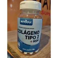 Colágeno Tipo 2 + MSM (Nutrivale)