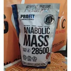 Anabolic Mass 28500 Hipercalórico com Whey Creatina Vitaminas Ideal para Ganho de Massa
