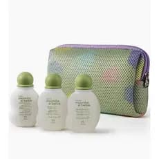 Kit Mamãe e Bebê Natura Infantil Miniatura 50 ml cada, com colônia,hidratante,sabonete e nécessaire
