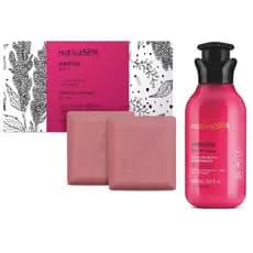 Kit Boticario Nativa SPA Ameixa Sabonetes em barra 2 unidades e Loção Nutritiva 400ml