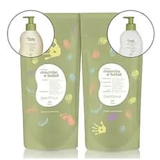 Kit Refis Shampoo e Condicionador Mamãe e Bebê 200ml cada