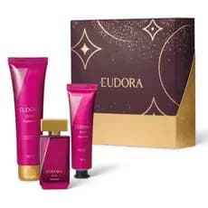 Eudora Kit 3 em 1 Diva Fabulosa Perfume, Hidratante e Creme para as Mãos