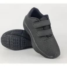 Tenis infantil Colegial Escolar Preto e Branco