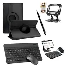 Kit Capa P/ Lenovo Idea Tab 11 Teclado E Mouse + Caneta