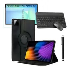 Kit P/ Redmi Tab Pad7 Pro 11,2'capa + Pel. +teclado E Mouse