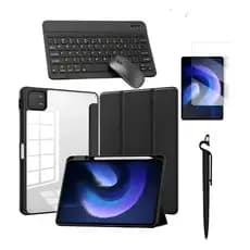 Capa P/ Tab Mi Pad 7/ 7 Pro 11.2'' + Pel. + Teclado E Mouse