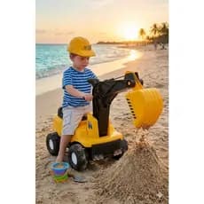 Max Escavadeira Infantil C/ Capacete - Suporta Até 30 Kg - 428 - Tilin