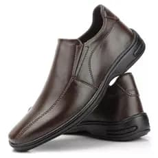 Sapato Masculino Ortopédico em Couro estilo Social - MKSTORE