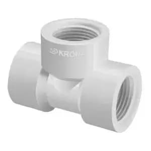 Tee Com Rosca De 1/2x1/2 Krona - Kit C/2
