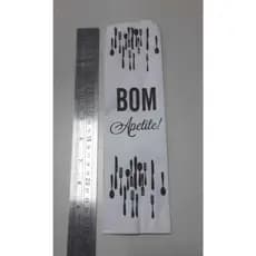 SACO DE PAPEL PARA TALHER 25X6,5 CM COM 100 UNIDADES