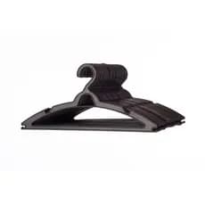 Kit C/ 60 Cabides Adultos Preto Tradicional. Envio Imediato.