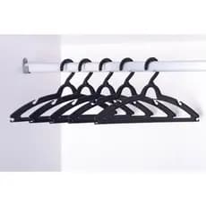 60 Cabides Adultos Preto Envio Imediato.
