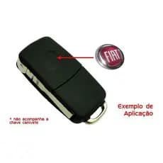 Emblema Resinado Adesivo Para Chave Canivete Gm Fiat