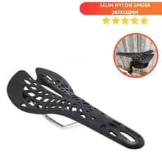 Selim aranha leve vazado esportivo MTB/SPEED 132mm