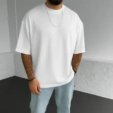 Camiseta Oversized Malha Grossa Vintage | Casual Streetwear | Old Money | P ao G1