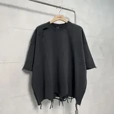 Camisetas Oversized Destroyed - Camisa Street 2025