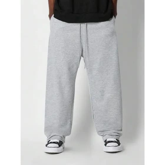Calça de Moletom Oversized Baggy I Moletom  Flanelado