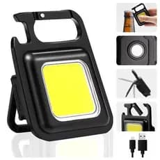 Lanterna Multifuncional Mini Glare Cob Chaveiro Pingente Led
