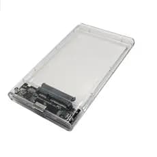 Case para HD Externo de 2.5" SATA para USB 3.0 Transparente