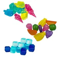 Gelo Artificial Ecológico Cubo Colorido 10 Unidades Wincy
