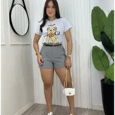 Short Feminino Alfaiataria