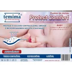 Protetor de Colchão de Berço Impermeável Comfort em Malha - TEMIMA