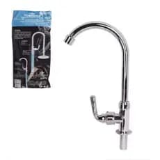 TORNEIRA DE INOX GIRATORIA PARA COZINHA DE MESA BALCÃO PIA