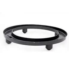 Suporte Botijão de Gás Bujão Preto Para Cozinha