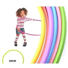 3 ARCO BAMBOLÊ COLORIDO PLÁSTICO 65CM TOP Pt envios Já