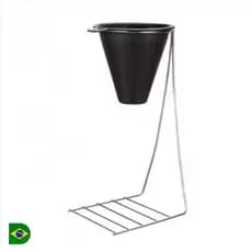 Porta Coador De Café Cromado Promoção Imperdível Top