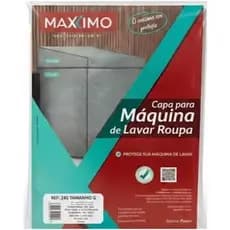 Capa Protetora Impermeável para Máquina de Lavar 9kg,10kg e 11 kg – Compatível Electrolux, Brastemp e Consul