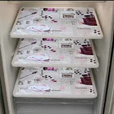 Kit 3 Toalhas para Geladeira– Protetor de Prateleira Impermeável