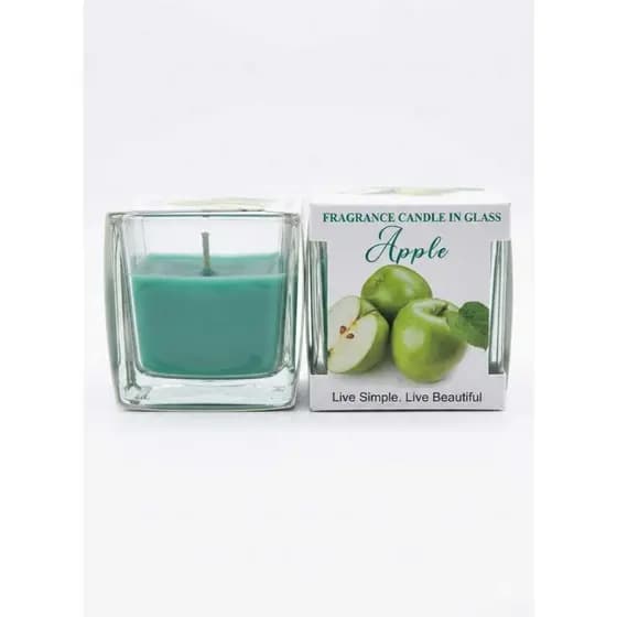 Kit com 2 Velas Perfumadas em Vidro – Aromática Sensorial Premium para Decoração