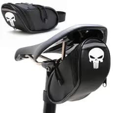 Bolsa De Selim Para Bike Ciclismo MTB Speed Impermeável Estampa Caveira